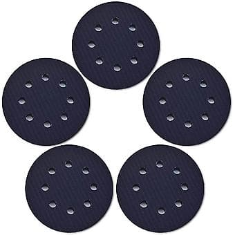 5-pack Interface Pads Mjuka Svamppads för Slipning av Skivor, Självhäftande Slippapperspoleringsdiskar, Diameter