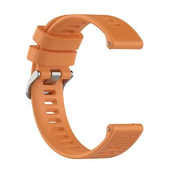 Twill Silikonarmband för Garmin Forerunner 158 / 55 (Orange)