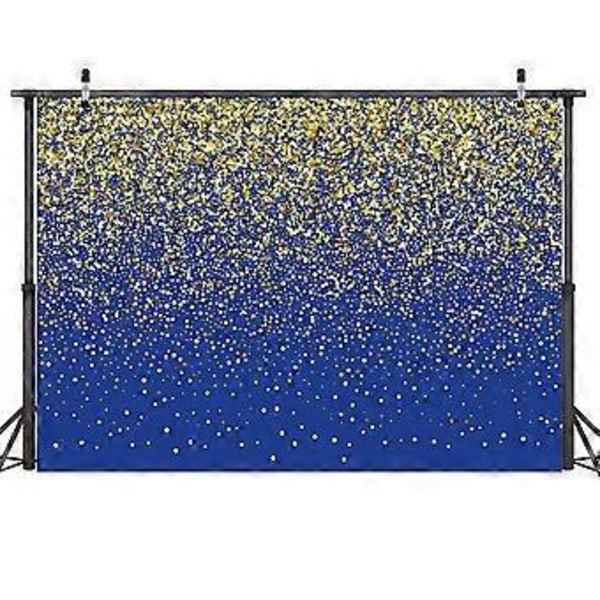 83x59 tommer Fotografi Baggrundsdug Sort Guld Lysplet Fotografi Fotobaggrunde Nyfødt Fotografi Rekvisitter (Kun Baggrundsdug) (stil 1)