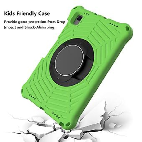 Spider King Etui til Samsung Galaxy Tab A7 Blå (Grøn)