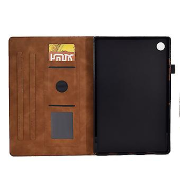 Tower Læder Tablet Etui Til Samsung Galaxy Tab A9+ (Brun)