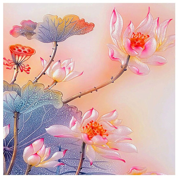 30*40cm DIY Diamantmaleri (kun maleri, ingen ramme) 5D DIY Cry