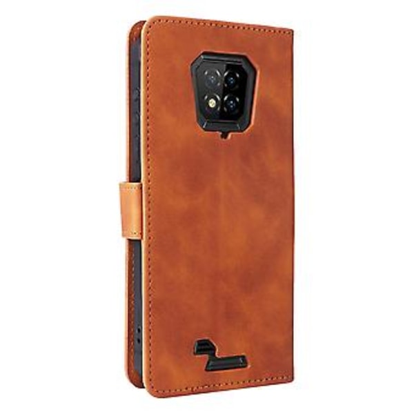 Læder Telefonetui Til Ulefone Armor 8 (Brun)