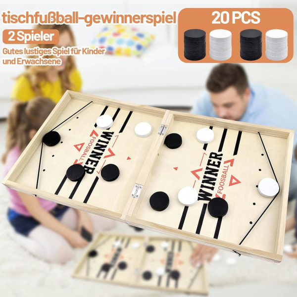 Rask Sling Puck-spill, Hockey Party Catapult Brettspill - Catapult