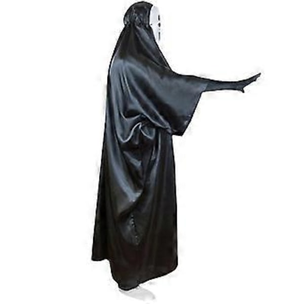 Halloween Spirited Away No Face Cosplay Kostym Män Mask Handskar Party Maskerad Kläder Utrustning Rekvisita -NMAOV( 2XL)