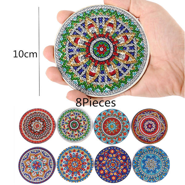 Timanttimaalaus Alunen Jalustalla DIY Mandala Alunen 5D Timantti
