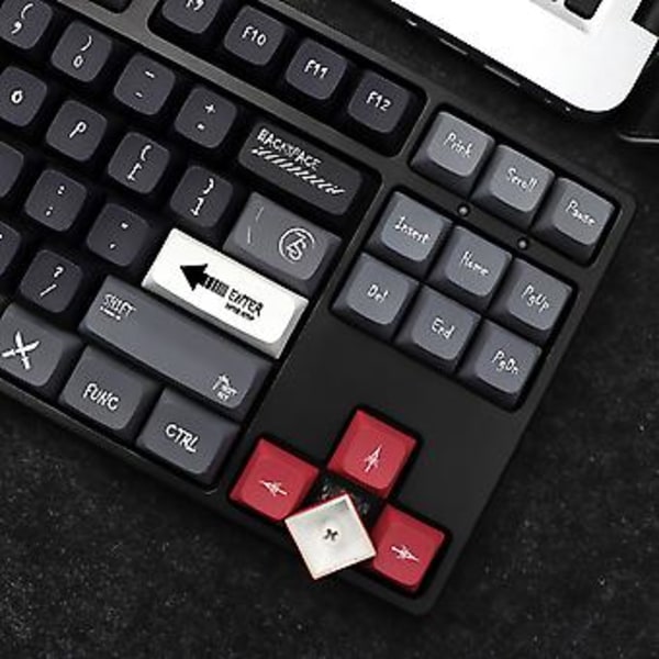 133 Taster PBT Keycaps 6.25U 7U Delt Mellomromstast for Mekanisk Tastatur Diy Keycap
