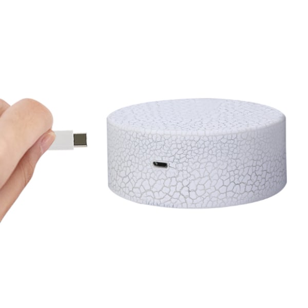 Akryl plug-in sengelampe