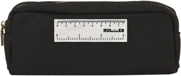 Premium Canvas Blyantveske Holdbar Canvas Multifunksjonell Blyantveske