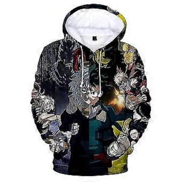 My Hero Academia Anime Hoodies Herr Dam Halloween Cosplay Hooded Pullover Sweatshirt Tröja Toppar -NMAOV(M C)
