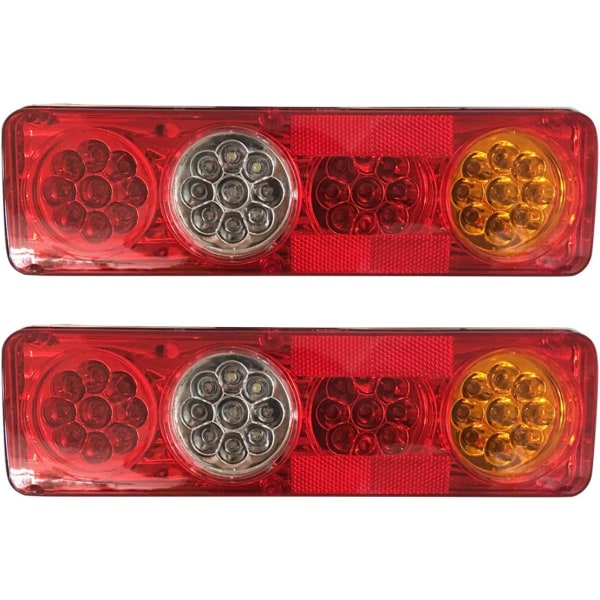 Auton takavalo 2 kpl 12V 36 Led takavalot 6 toimintoa Trail