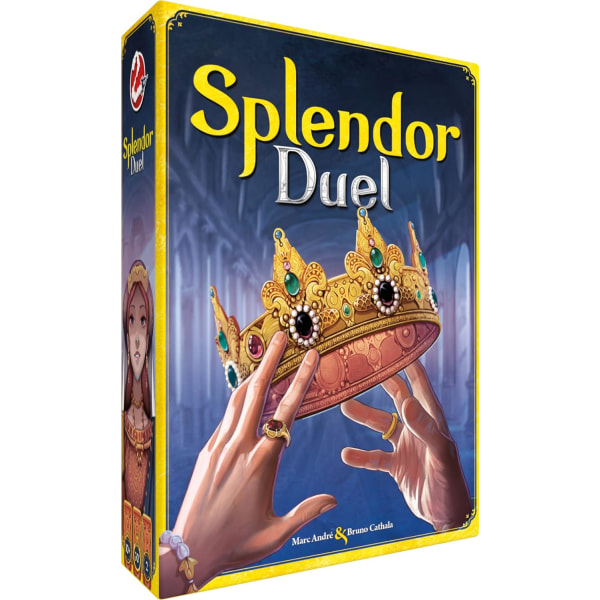 Space Cowboys, Splendor Duel, Brætspil, Kortspil, Alder 10 og opefter, 2 spillere, 30 minutter, Blå, Go