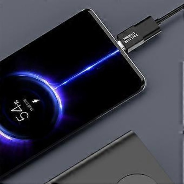 Universal USB C Hann til USB3.1 Hann Adapter Konverter 10Gbps Datahastighet Adapter Lader Data Konverter Tilbehør (A)