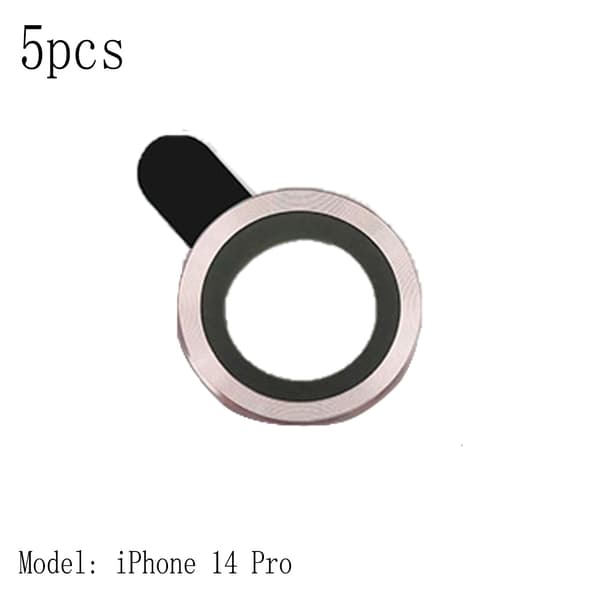 [5 st] Kameralinsskydd för iPhone 14 Pro, kameraskydd i härdat glas