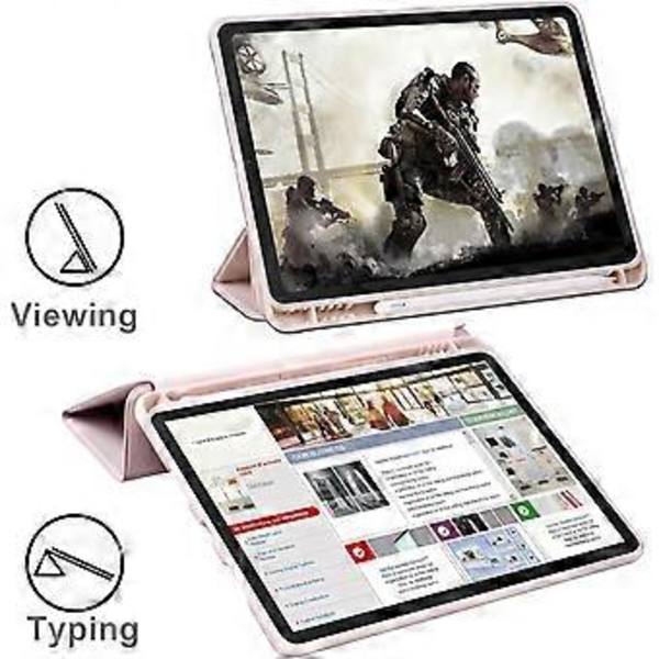 Heyone iPad Air 4. sukupolvelle 10.9 (2020) / iPad Air 5. sukupolvelle 10.9 (2022) -kotelo, automaattinen herätys/lepotila, seisontateline, ruusukulta