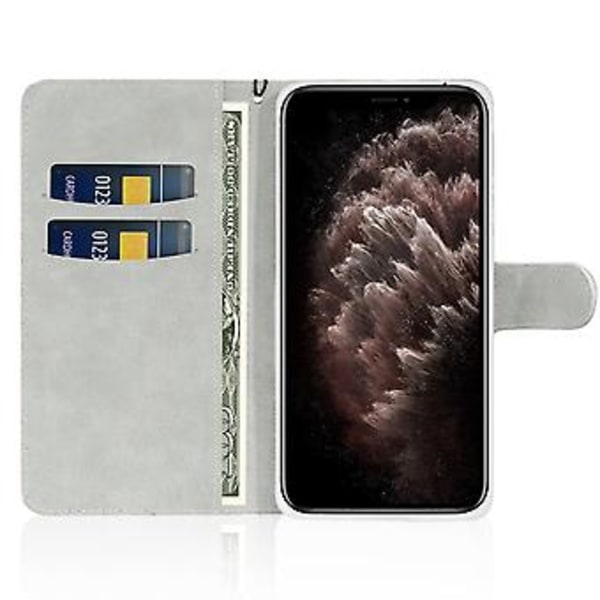 Læderetui til iPhone 12 Pro Max (Guld)