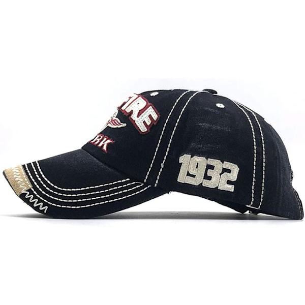 Vintage Baseball Cap Miehet Spark Letters Cap Snapback Hip Hop Flat