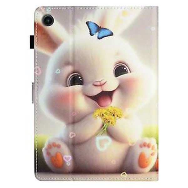 Sömnadsplattafodral för Samsung Galaxy Tab A9 (Kanin)