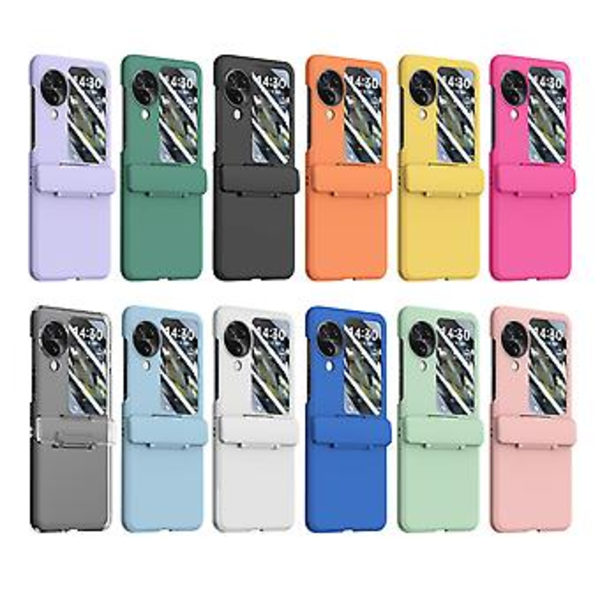 PC Skin Feel Etui til OPPO Find N3 Flip (Sort)