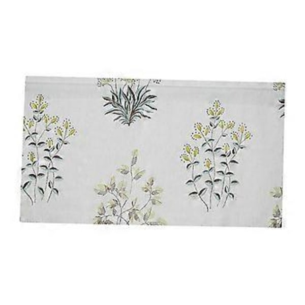 Blomstrete Botanisk Termisk Isolert Vindusgardinkappe med Stanglomme (150x45cm)