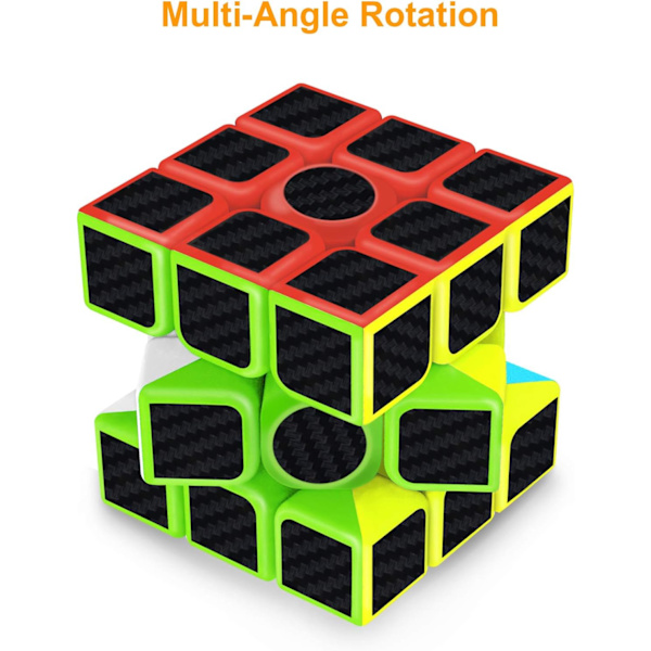 Magisk kube, 3x3x3 hastighet ?? Jevn enkel rotasjon magisk hastighet ?? kube fo