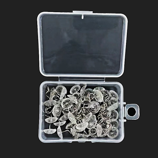 [50 kpl] Verhoilukangas Twist Pins Pins（10mm(hattu halkaisija)