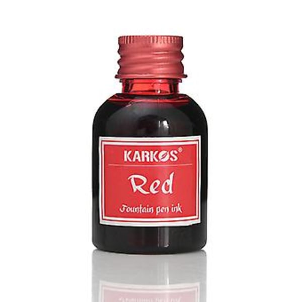 Puhdas värikäs muste 30ml maalaus piirustus kuva lapset tytöt pojat askartelut (punainen)