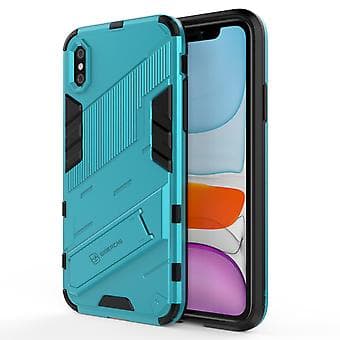 PC + TPU Stötskyddande Skal för iPhone X / XS (Blå)