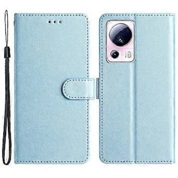 Til Xiaomi 13 Lite/Civi 2 5G PU Læder Silketekstur Telefonetui Pung Stativ Flip Cover (Stil B)