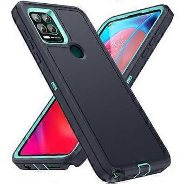 Robust Telefonfodral För Motorola Moto G Stylus 5G 2023 (Mörkblå Ljusblå)