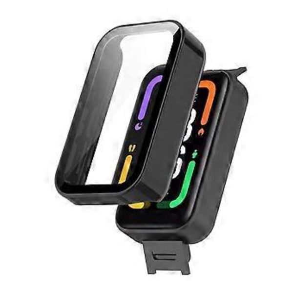 Hårdskaligt Härdat Glas Skärmskydd Fodral Bumper Cover för Readme Band Pro (Svart)