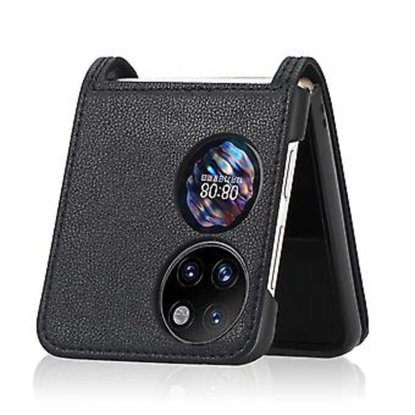 Foldbar Telefonetui Til Huawei P50 Pocket (Sort)