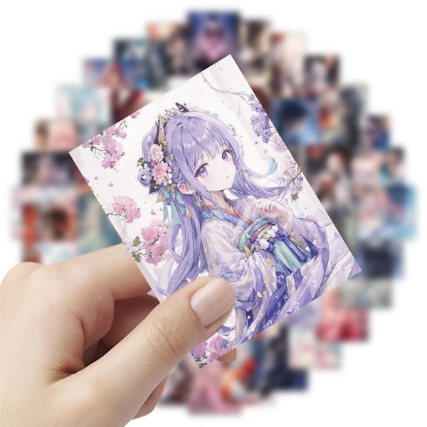 50 animerade klistermärken (stil 29)