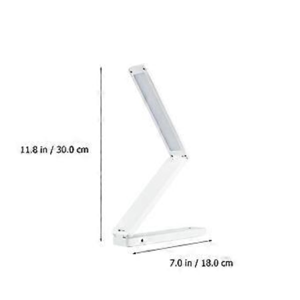 1 st Multifunktionell Hopfällbar Bordslampa LED Läslampa för Hemmabruk