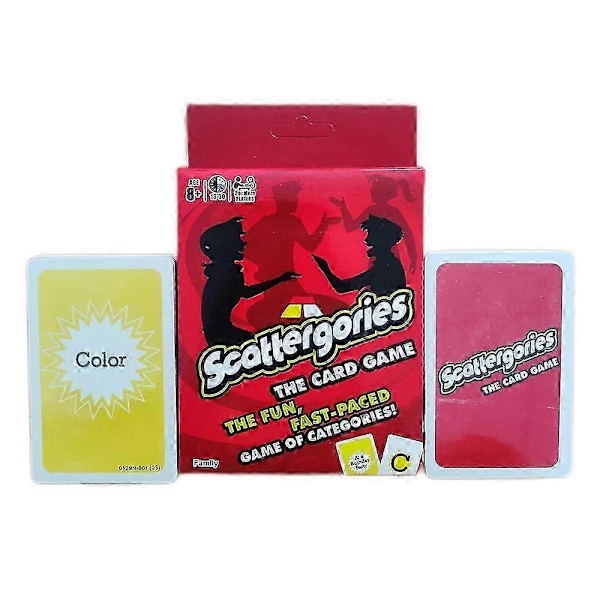 Scattergories Peli Aikuisille Ja Teini-ikäisille - Calu