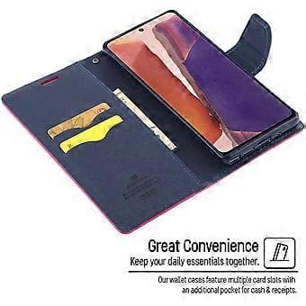 Samsung Galaxy Note20 Nahkainen Kotelo (Ruskea)