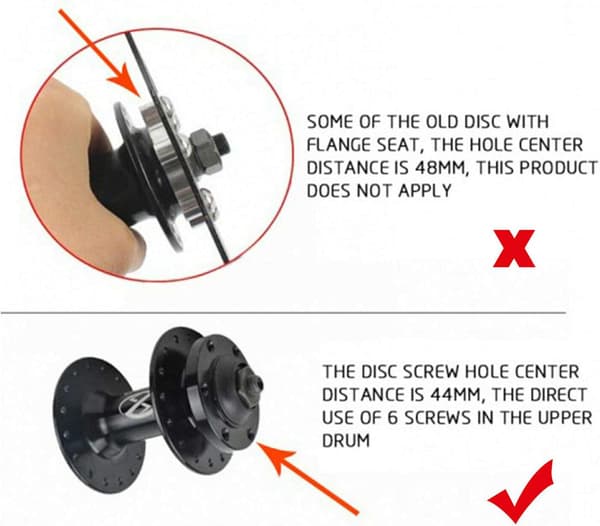 160mm 2 kpl pyörän jarrulevyt 12 ruuvilla maastopyörä