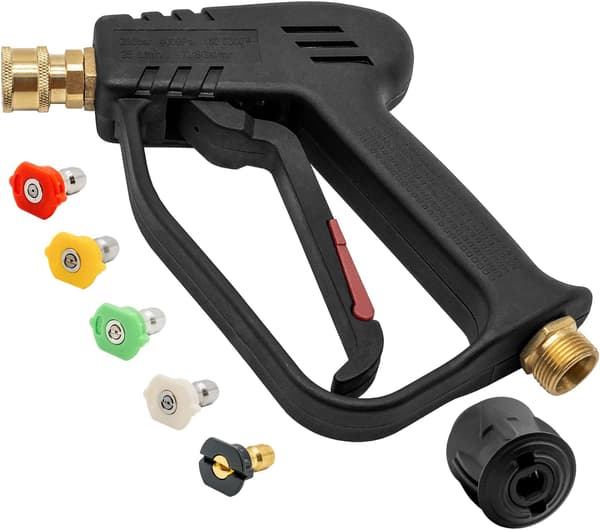 4000 PSI højtryksvaskerpistol med 5 vanddysetips, bil C