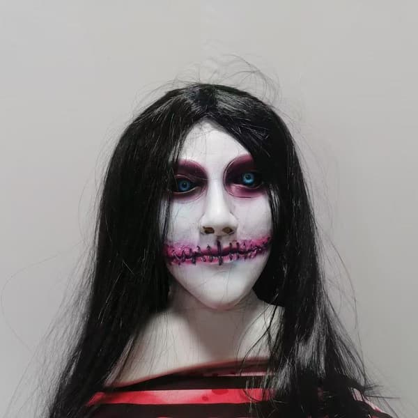 Pelottava Halloween-aavenaamio, Halloween-juhlapukunaamio - 7