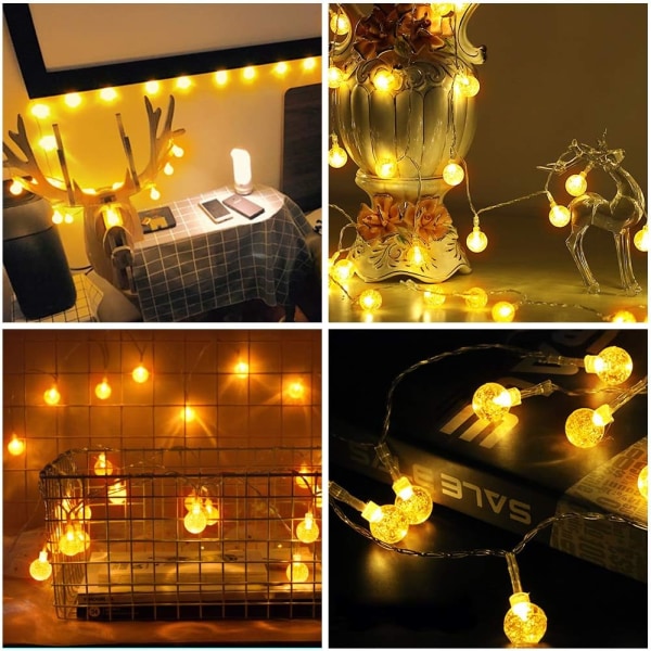 Globe String Lights Fairy Lights Batteridrivna String Lights w