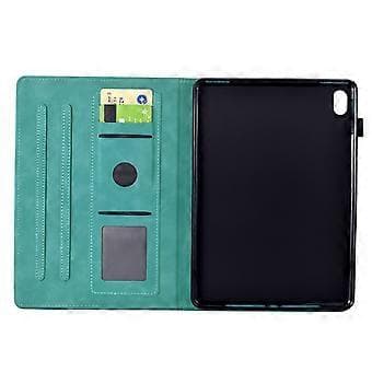 Præget Læderetui Til iPad 10. Gen 10.9 2022 (Lyseblå)