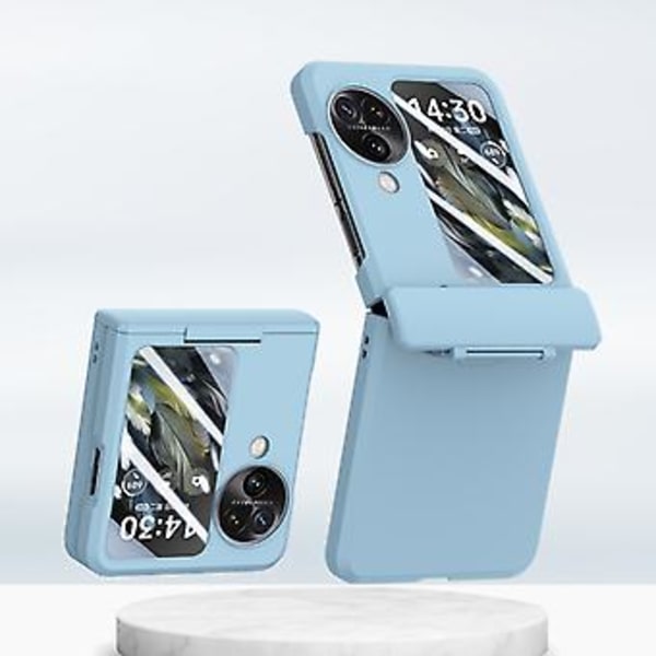 PC Skin Feel-fodral för OPPO Find N3 Flip (Himmelsblå)