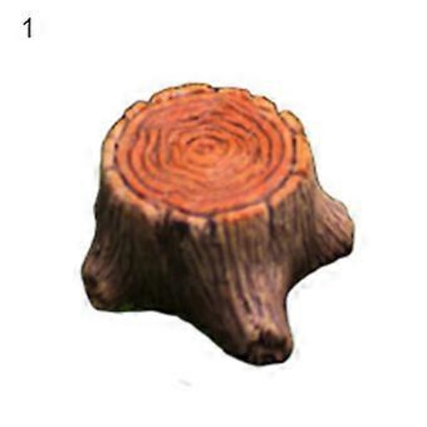 Landskabs Ornament Håndværk Fremragende Udførelse Udsøgt Harpiks Håndværk Have Miniature Bord Stol til Hjem Skrivebord Qinhai(1 )