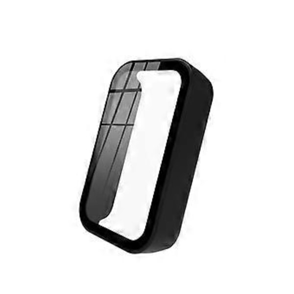 Hårdskaligt Härdat Glas Skärmskydd Fodral Bumper Cover för Readme Band Pro (Svart)