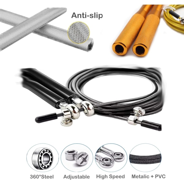 Skipping Rope - High Speed ??Fitness Jump Rope for Boxing - Light