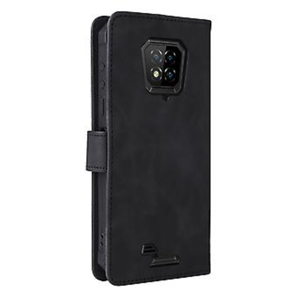 Læder Telefon Case til Ulefone Armor 8 (Sort)
