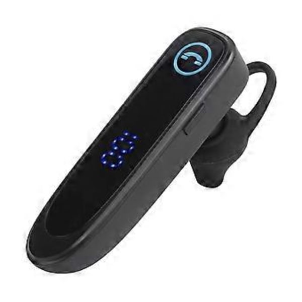 Trådlösa Bluetooth 5.0-hörlurar med effektvisning, hängande enkelörons-hörlurar för bilkörning