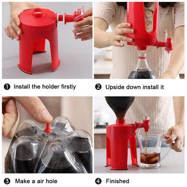 Soda Dispenser Gadget Coke Party Drikk Fizz Saver Dispenser Wat