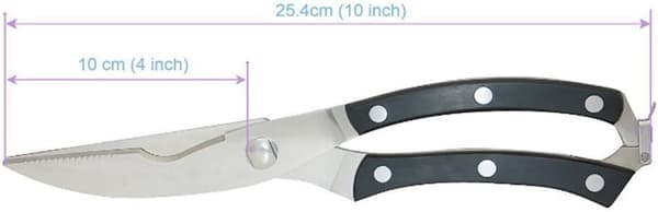 Kökssax Premium Heavy Duty Rostfritt Stål Köksax