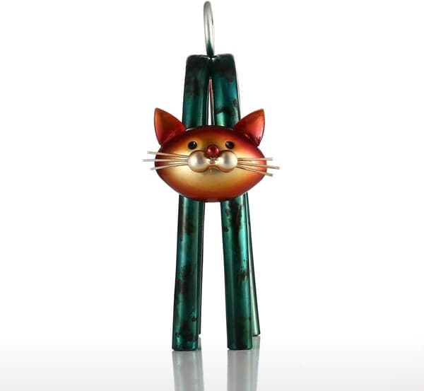 Moderne dekorative metal killingeskulptur